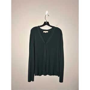 Loft green cardigan size XXL